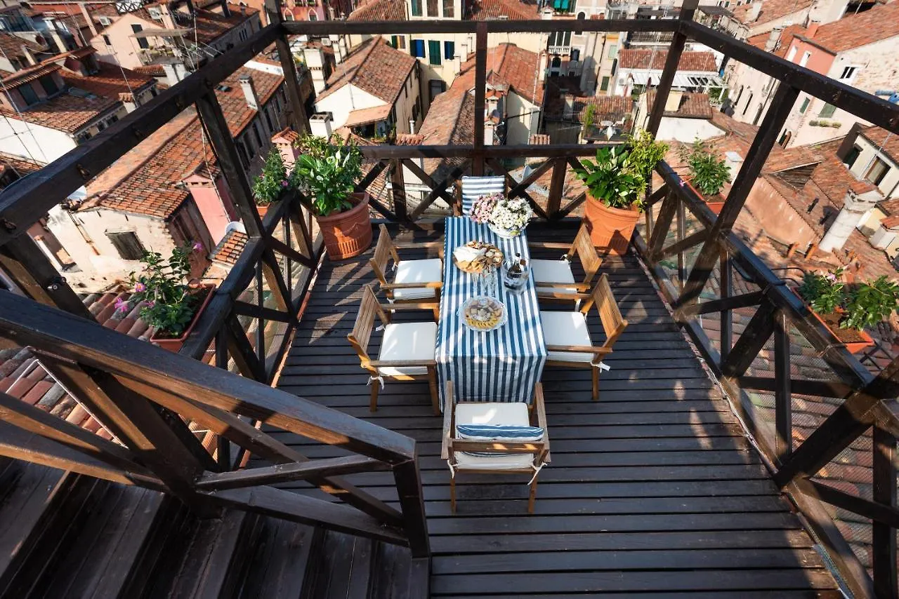 Apartamento Penthouse With Rooftop Terrace And 360 Views Of Venice - Venice5Th Italia