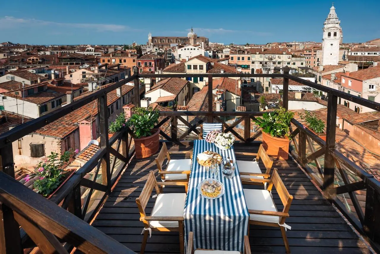 Penthouse With Rooftop Terrace And 360 Views Of Venice - Venice5Th 0*,  Italy