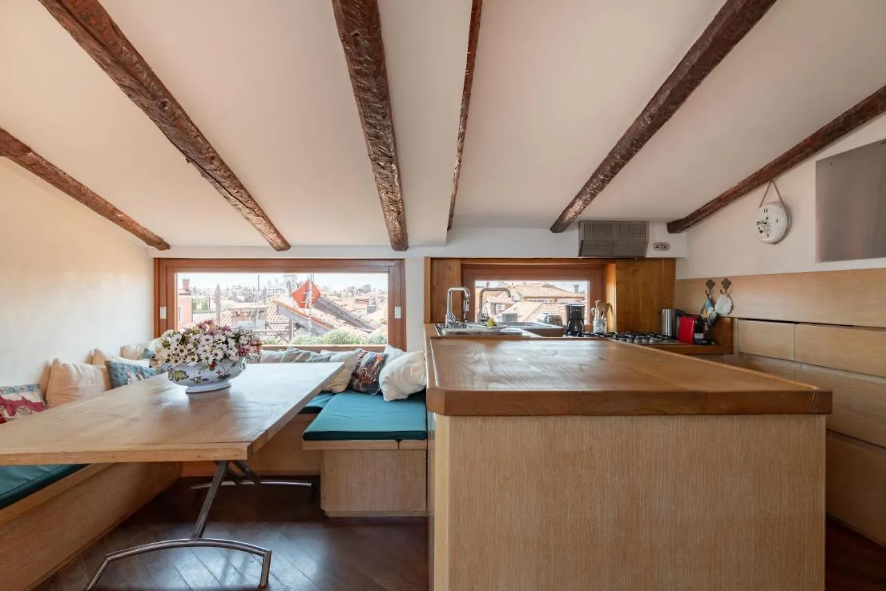 Penthouse With Rooftop Terrace And 360 Views Of Venice - Venice5Th